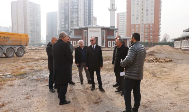 Konya Selçuklu'da Yazır Mahallesi Külliyesi'nde inceleme