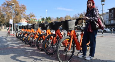 Konya'da paylaşımlı elektrikli bisiklet dönemi