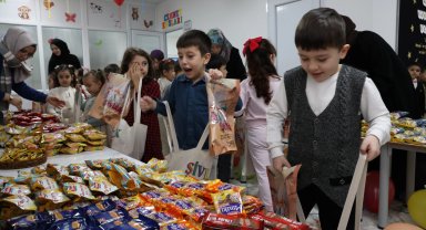 Konya'nın 31 ilçesinde 220 bin çocuk Şivlilik mutluluğu yaşadı