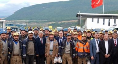 Madenciler Günü'nde Soma'da anlamlı ziyaret