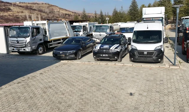 Malatya Doğanşehir'de araç filosu güçlendi