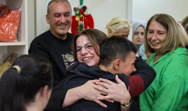 Maltepe'de Üreten Engelliler Merkezi'nde erken kutlama