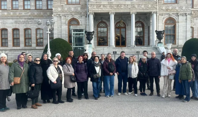Maltepeliler, Dolmabahçe Sarayı'nı ziyaret etti