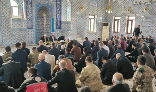 Mardin'de Pençe Kilit gazisinden şehit silah arkadaşlarına mevlit