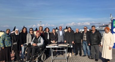 Mudanya'da 'Sanata Engel Yoktur' sergisine yoğun ilgi