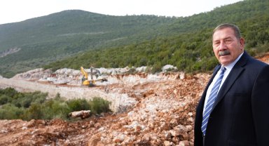 Muğla Milas'ta hastane yolunda çalışmalar hızlandı