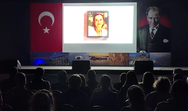 Muğla Milas'ta 'Vali Hanım' belgeseli izleyiciyle buluştu