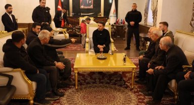 Nevşehirliler makamında Başkan Arı'yla buluştu