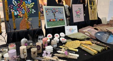 Sakarya'da Engelsiz Hobi Atölyesi ürünleri ilgi gördü