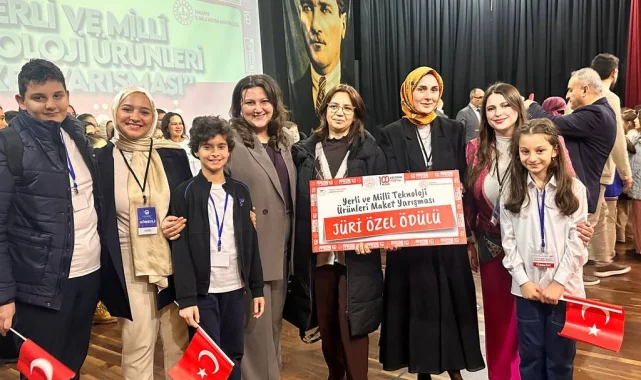 Sakarya'da öğrencilerden yerli teknoloji maketleri