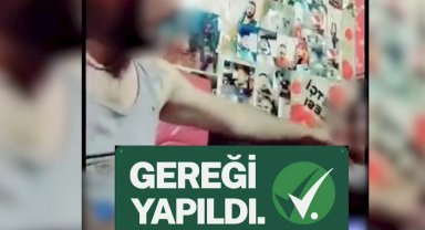 Sanal yayında kadına şiddet uygulayan şüpheli yakalandı