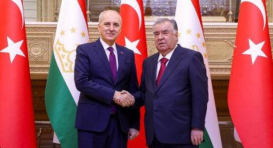 TBMM Başkanı Kurtulmuş'tan Tacikistan'a 'ilk' resmi ziyaret