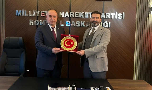 Ticarette Birlik Topluluğu'ndan MHP Konya'ya ziyaret