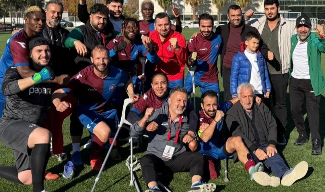 Trabzon Ampute Takımı zirve yürüyüşünde