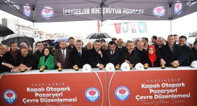 Trabzon Vakfıkebir'e modern pazaryeri ve otopark