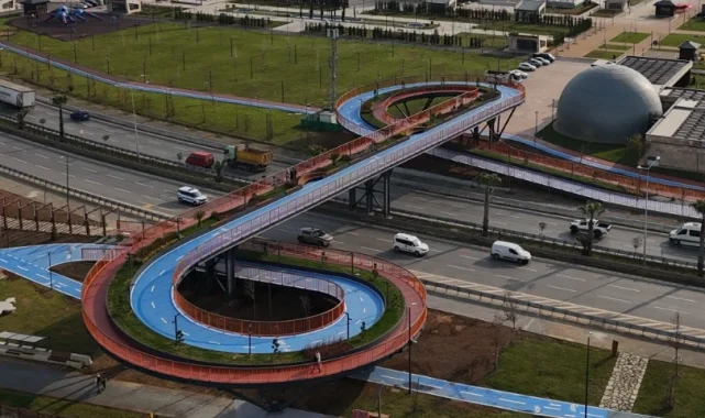 Trabzon'da ekolojik köprü tamamlandı