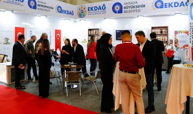 Antalya Büyükşehir Belediyesi standı fuarın ilgi odağı oldu
