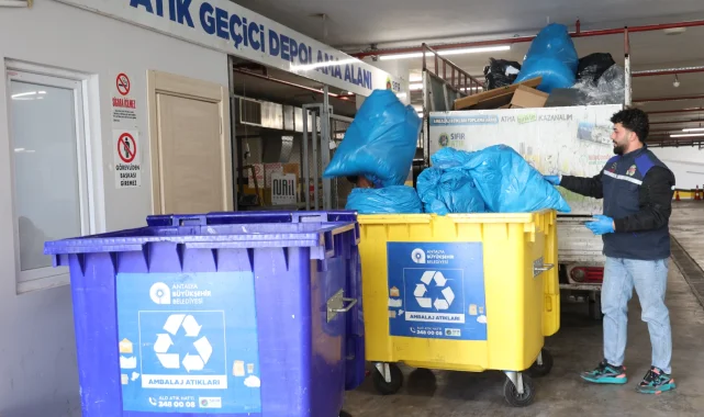 Antalya Büyükşehir'den sıfır atık hamlesi
