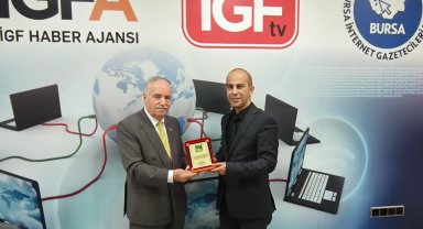 Başkan Tak'tan İGFA'ya anlamlı ziyaret