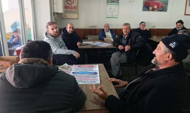 Bilecik Pazaryeri'nde üreticiye tarımsal bilgilendirme