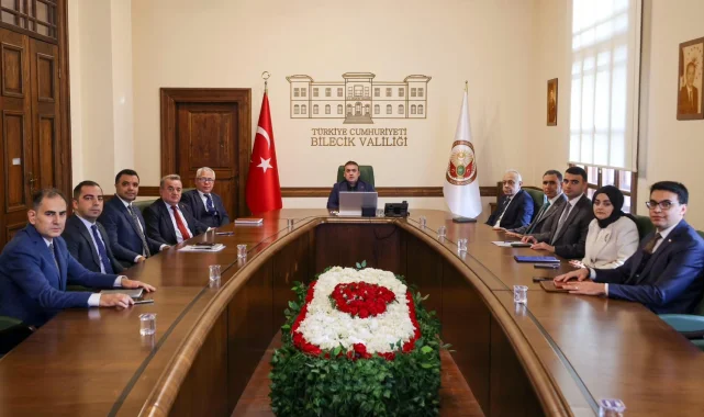 Bilecik'te Vali Sözer ilçe koordinasyonunda