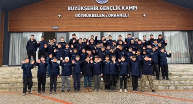 Bursa Büyükşehir'den doğayla iç içe yarıyıl kampı