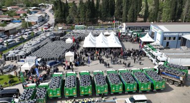 Bursa Büyükşehir'in tarlada izi var... Bursa'da 2025'te üreticiye Büyükşehir nefesi