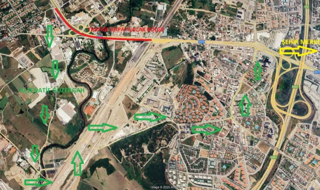 Bursa Geçit'te bu yol trafiğe kapatılacak