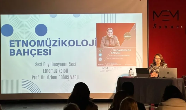 Bursa Nilüfer'de "Etnomüzikoloji Bahçesi" seminerleri başladı