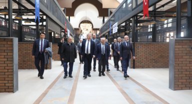 Çarşı Melikgazi'ye başkanlardan ziyaret