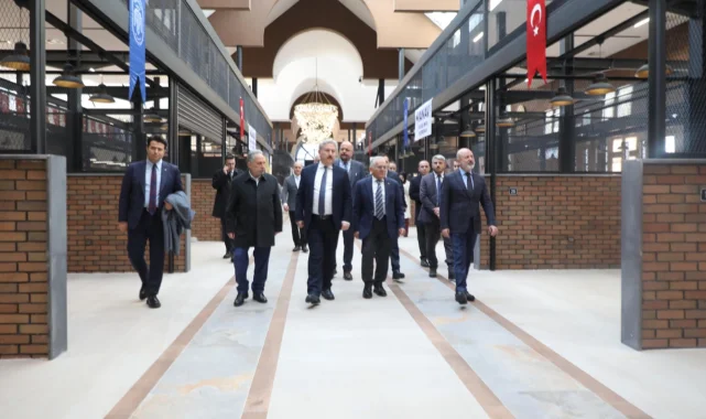 Çarşı Melikgazi'ye başkanlardan ziyaret