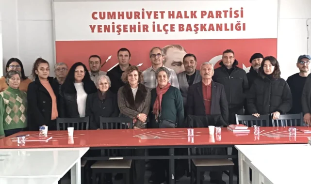 CHP Yenişehir'de 'Temel Üye Eğitimi' ilgi gördü