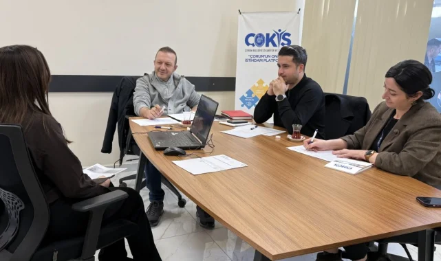 Çorum'da Eğitim ve Meslek Edindirme mülakatları başladı