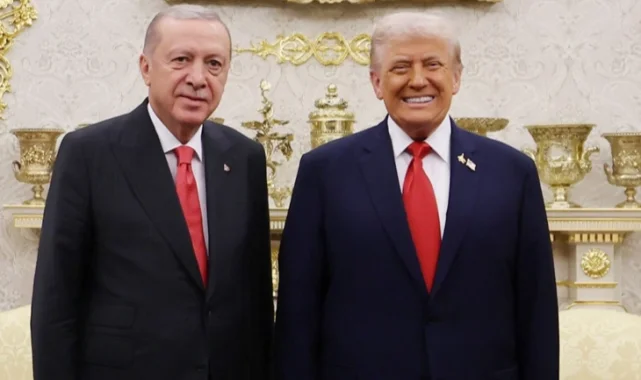 Cumhurbaşkanı Erdoğan, Trump'la görüştü