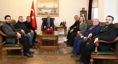 Düzce Gazeteciler Cemiyeti'nden Vali Makas'a ziyaret