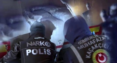 Edirne'de rekor uyuşturucu operasyonu! 289 kilo uyuşturucu ele geçirildi