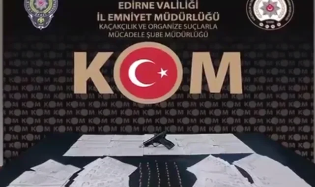 Edirne'de tefecilik operasyonu: 2 tutuklama!