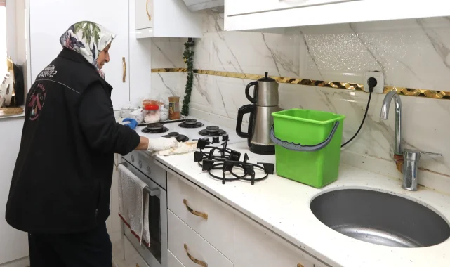 Gaziantep'te vatandaşların bakım ve temizlik ihtiyaçları karşılandı