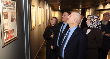 Gebze basın tarihi sergisi sanatseverlerle buluştu