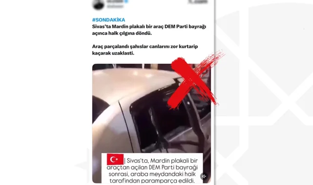 İletişim'den 'Sivas'ta linç girişimi' iddiasına yalanlama