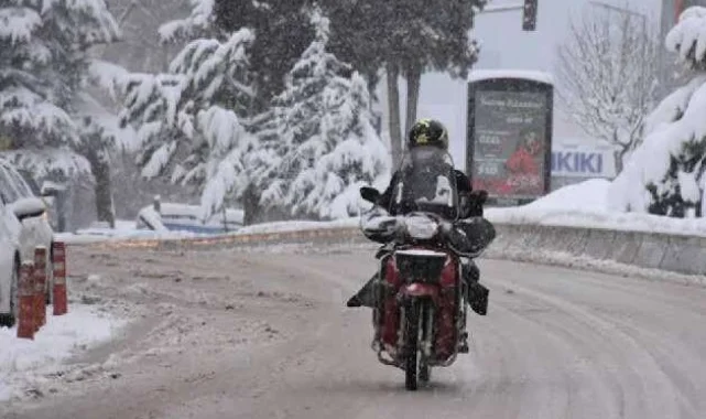 İstanbul'da ağır taşıt ve kuryelere 'kar' yasağı!