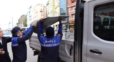 İzmit'te kamu alanı işgallerine sıkı denetim