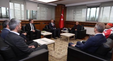 Kayseri Büyükşehir Dağcılık Federasyonu'nu ağırladı