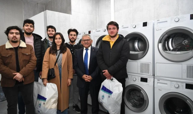 Kayseri Büyükşehir'den üniversitelilere ücretsiz destek