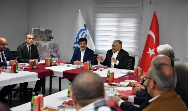 Kayseri Büyükşehir'den YHT projesine yakın takip