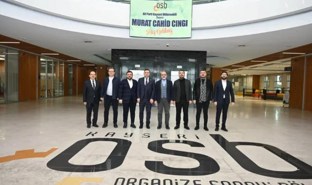 Kayseri OSB Millevekili Cıngı'yı ağırladı