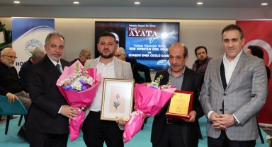 Kayseri Talas'tan Esat Ayata onuruna gece