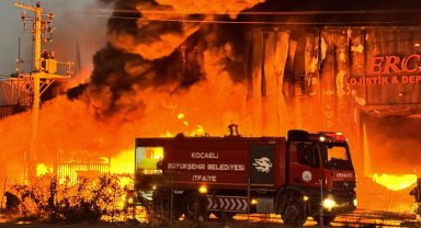 Kocaeli İtfaiyesi,'nden 2025'te 13 bin 562 vakaya müdahale