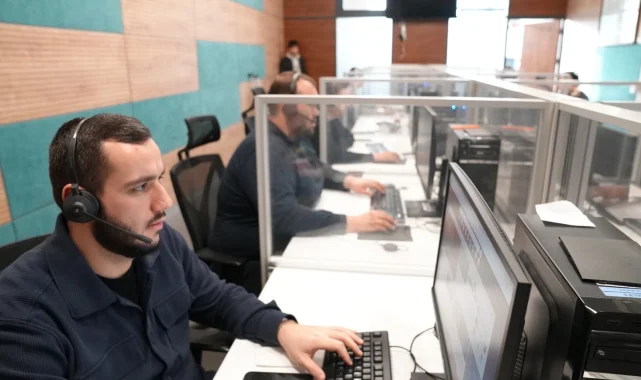Kocaeli'de Alo 185, 1 milyon başvuruyu yönetti