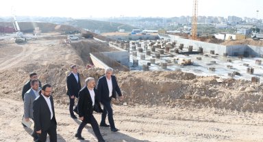 Kocaeli'de Çayırova Devlet Hastanesi'nde çalışmalar tüm hızıyla sürüyor